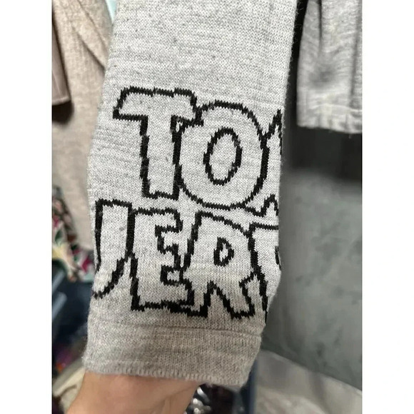 Women'S Tom &‎ Jerry Looney Toons Pull Over Sweatshirt Sz M 90S Y2K Cartoon - Picture 2 of 4